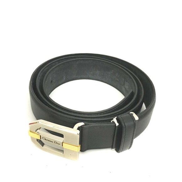 Christian Dior Logo Leather 107cm Mens Belt